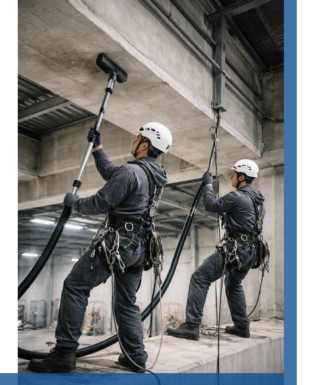 Обеспыливание потолочных конструкций в Большой Камне от 254 р. |ВЫСОТНИК-Бль