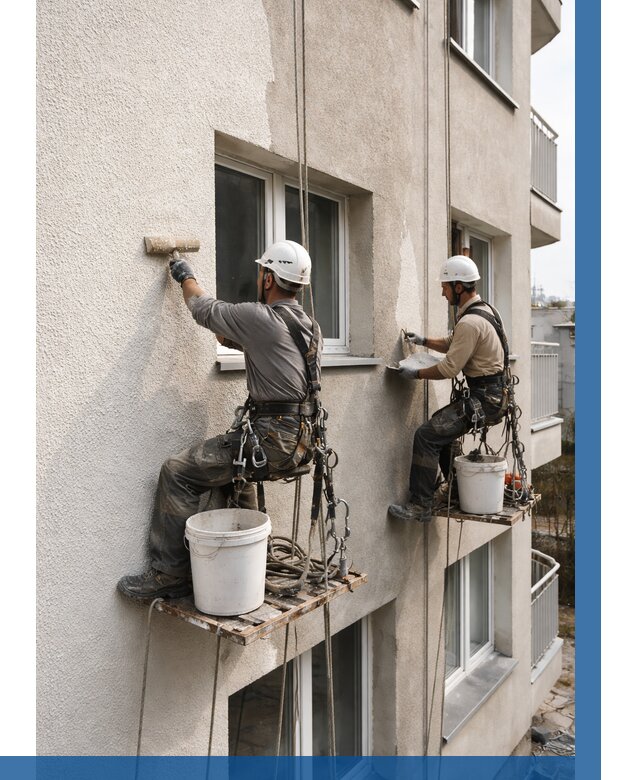 Нанесение короеда на фасад в Большой Камне от 456 р. | ВЫСОТНИК-Бль