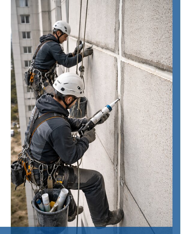 Герметизация межпанельных швов в Большой Камне от 710 р. | ВЫСОТНИК-Бль