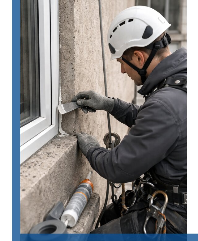 Герметизация монтажных швов окон в Большой Камне с гарантией качества