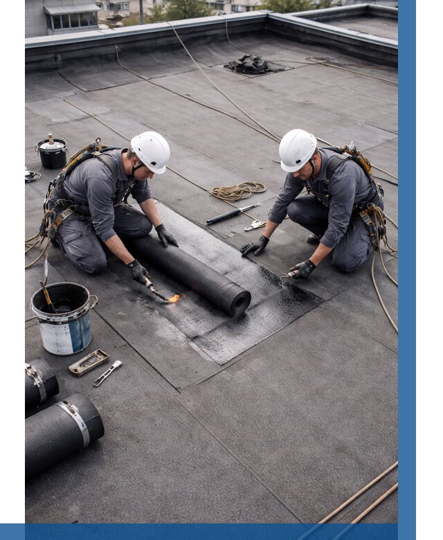 Ремонт мягкой кровли под ключ в Большой Камне от 710 р. | ВЫСОТНИК-Бль