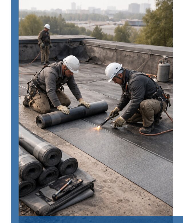 Монтаж мягкой кровли в Большой Камне профессионально и надежно