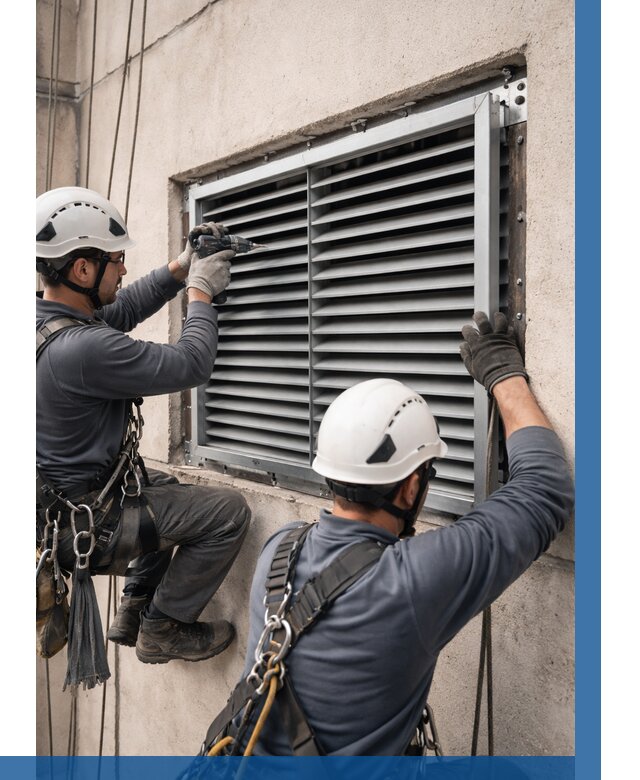 Монтаж вентиляционных решеток в Большой Камне от 4563 р. | ВЫСОТНИК-Бль