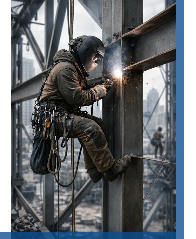 Высотные сварочные работы в Большой Камне от 3549 р. | ВЫСОТНИК-Бль