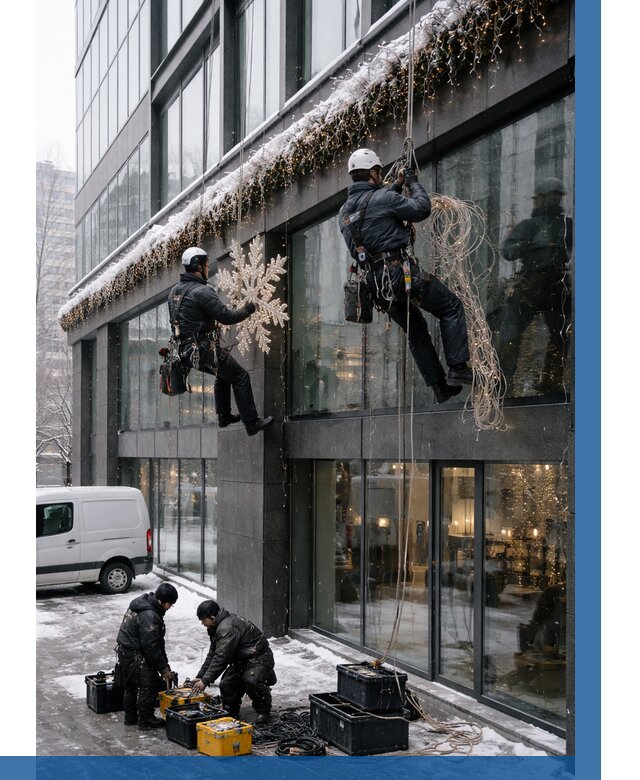 Демонтаж новогоднего оформления в Большой Камне от 5578 р. | ВЫСОТНИК-Бль