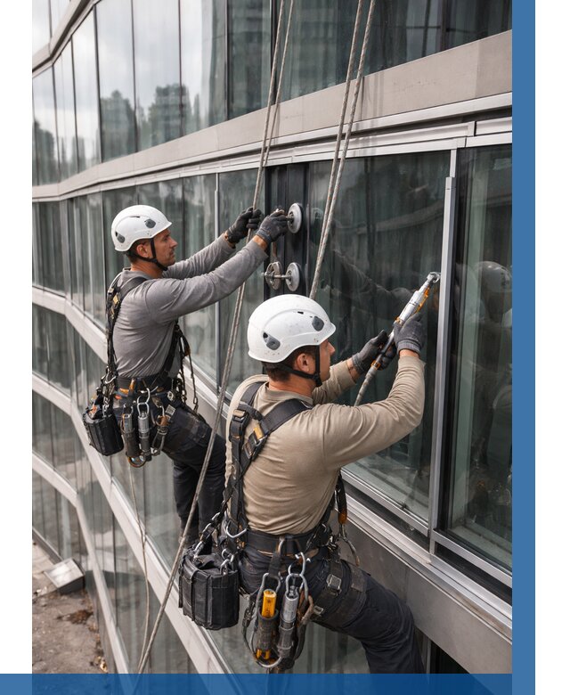 Радиусное остекление фасада в Большой Камне от 12169 р. | ВЫСОТНИК-Бль