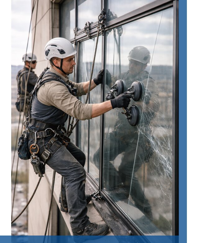 Замена стекла в витраже в Большой Камне под ключ от 8620 р. | ВЫСОТНИК-Бль