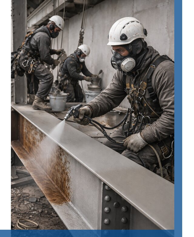 Антикоррозионная покраска металла в Большой Камне от 710 р. | ВЫСОТНИК-Бль