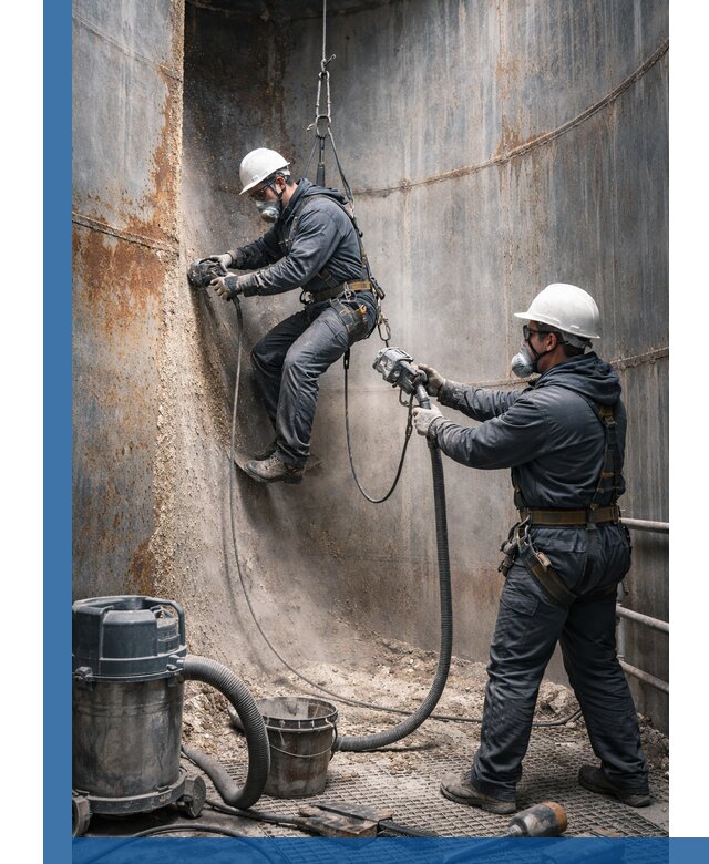 Зачистка силосов в Большой Камне профессионально с выездом и гарантией