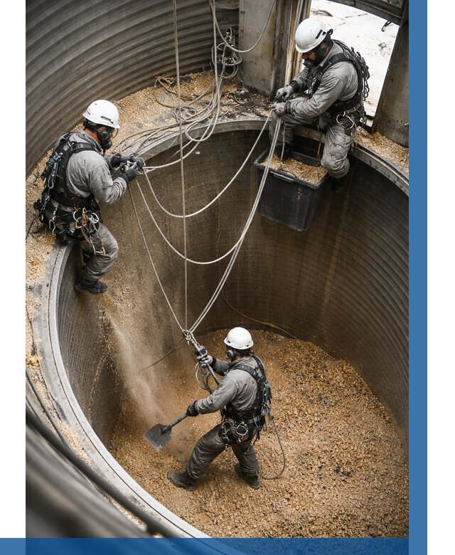 Чистка зерновых бункеров в Большой Камне от 12169 р. | ВЫСОТНИК-Бль