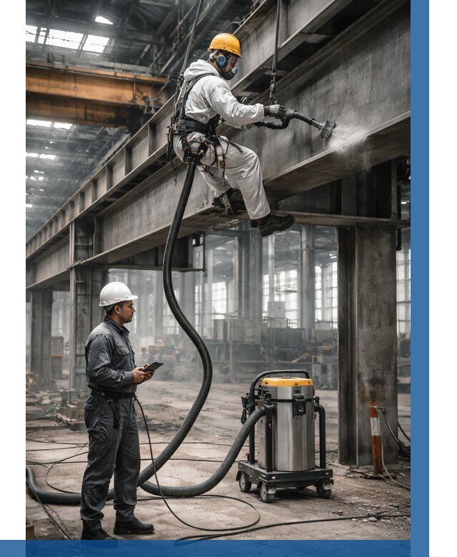 Обеспыливание конструкций в цехе в Большой Камне от 4259 р. | ВЫСОТНИК-Бль