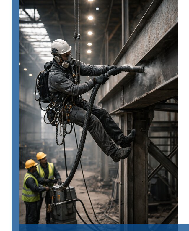 Обеспыливание конструкций в цехах промышленного производства в Большой Камне