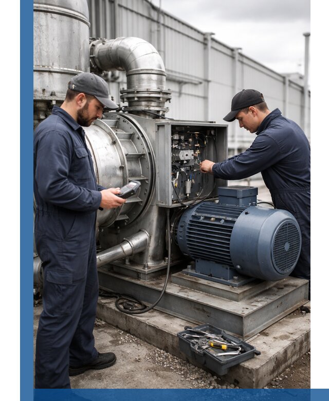 Техническое обслуживание промышленного оборудования в Большой Камне