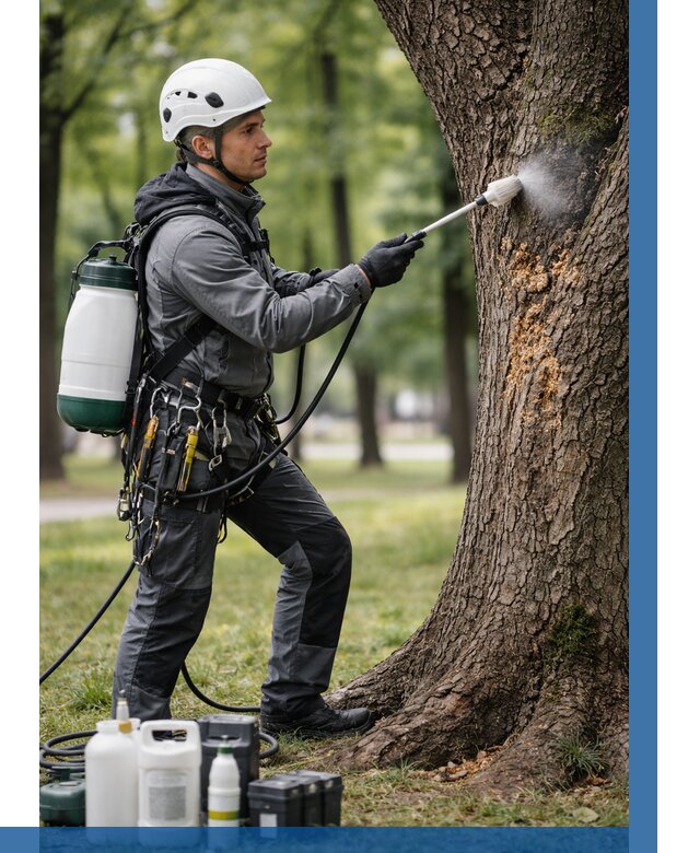 Обработка деревьев от вредителей в Большой Камне от 4563 р. | ВЫСОТНИК-Бль