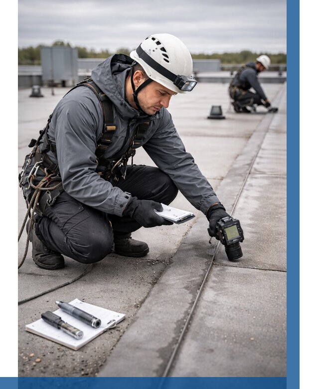 Обследование кровли на протечки в Большой Камне от 4563 р. | ВЫСОТНИК-Бль