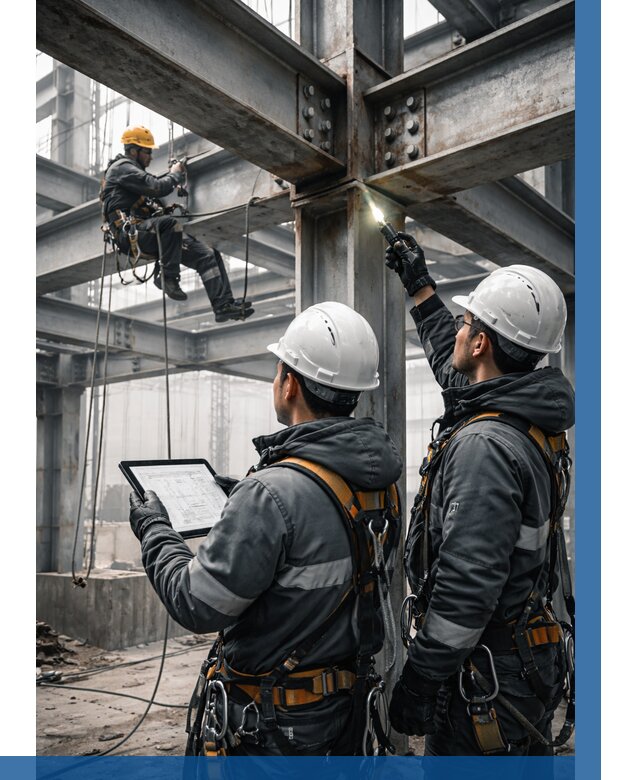 Обследование металлоконструкций в Большой Камне от 5578 р. | ВЫСОТНИК-Бль